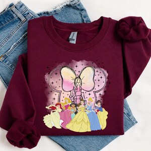 Disney Princess Shirt, Disneyland Girls Trip Shirt, Disney Trip T-Shirt, Cute Disney Princess T-shirt, Disneyworld Princess Girls Trip Shirt