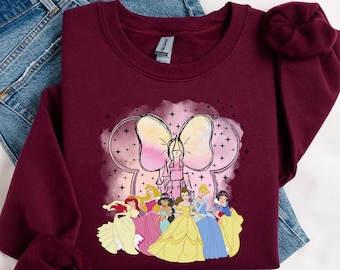 Disney Princess Shirt, Disneyland Girls Trip Shirt, Disney Trip T-Shirt, Cute Disney Princess T-shirt, Disneyworld Princess Girls Trip Shirt