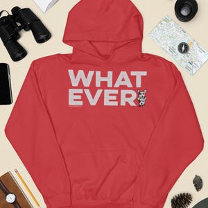 Whatevs Unisex Hoodie - Etsy