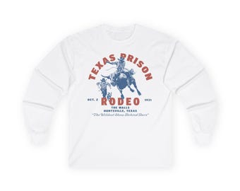 Long Sleeve Tee - Texas Prison Rodeo Design