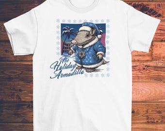 Holiday Armadillo Super Soft T-shirt