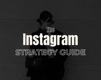 The Instagram Strategy Guide (PLR), PLR Products, Crafting Captivating Content, Instagram Growth, Instagram Tips, Digital Download