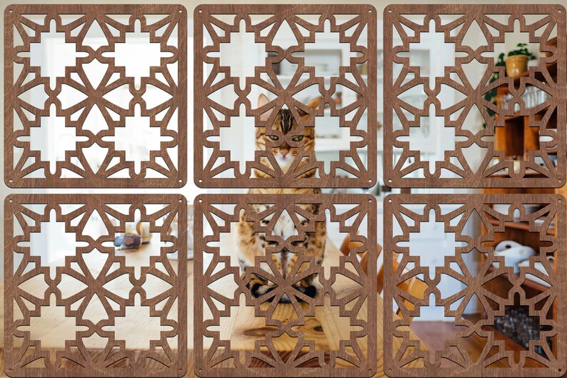 Modular Wall Panels Screen, Interior Partition, Wooden Decoratives Panels, Hanging Screens, Room