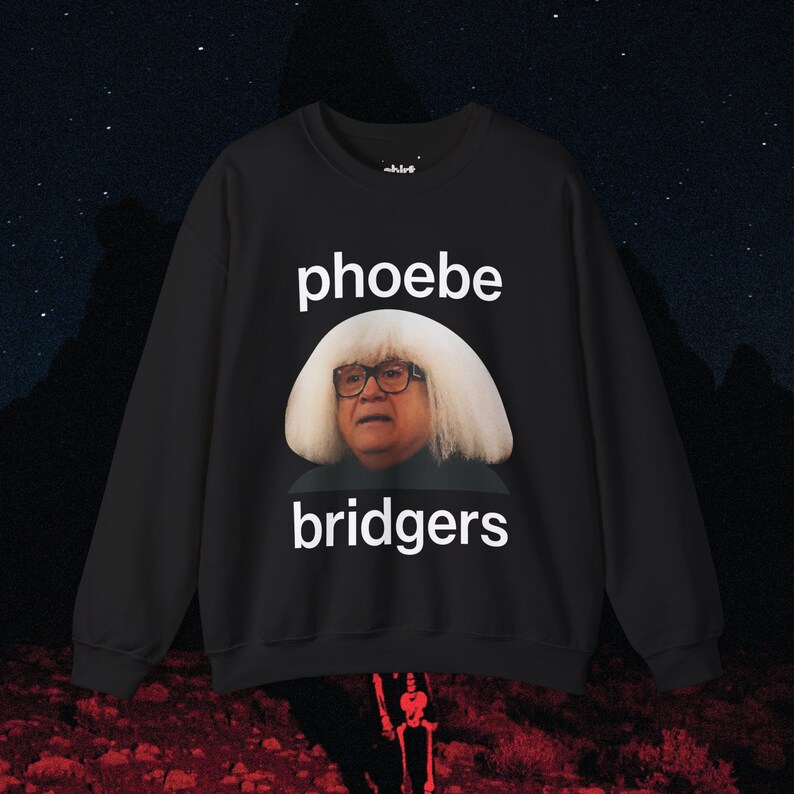 Silly Phoebe Bridgers & Danny Devito Meme Sweater UNISEX Funny