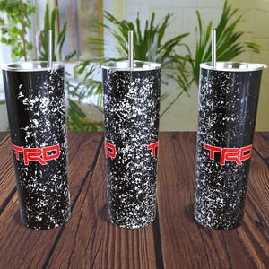 TRD - 20oz rechte beker ontwerpsjabloon voor sublimatie - volledige bekeromslag - digitale png-download