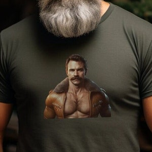 Gay Hunk Vintage Daddy Tee