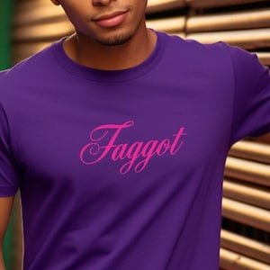 Faggot Pink Tee