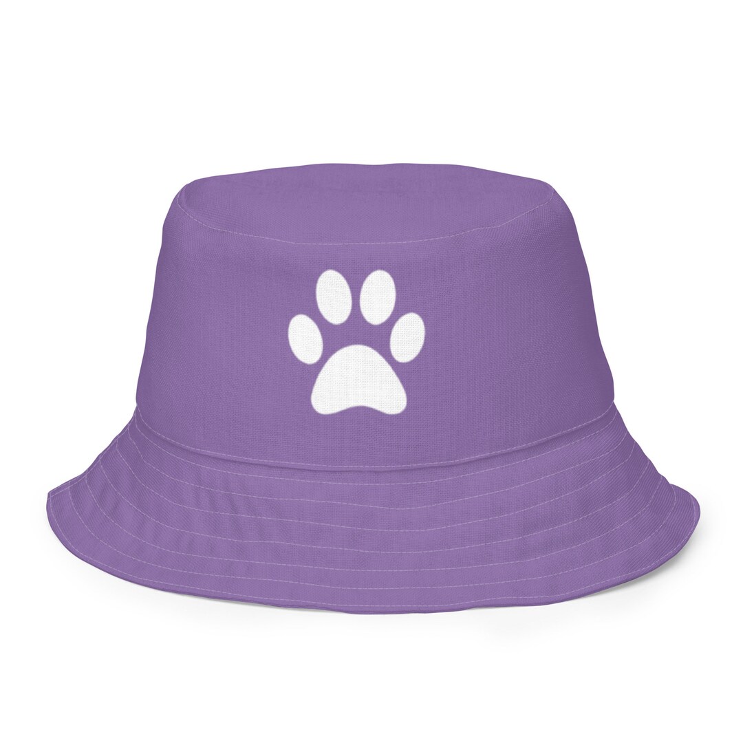 Pawprint Bucket Hat Etsy