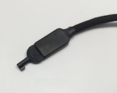 Custom - Covert Escape Zipper Pull w/ HIDDEN hand cuff Key  - Non-Metallic -  For Jackets, bags, etc.