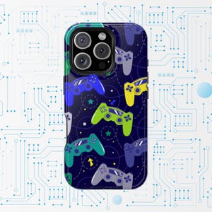 Cool Game Controller Phone Case iPhone 16 15 14 13 12 11, Galaxy 22 21