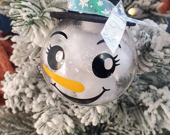 Festive Snowman Ornament