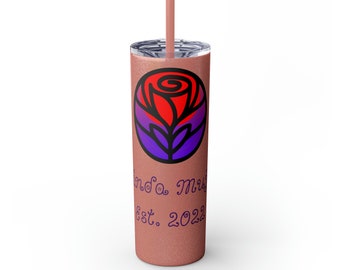 Skinny Tumbler with Straw