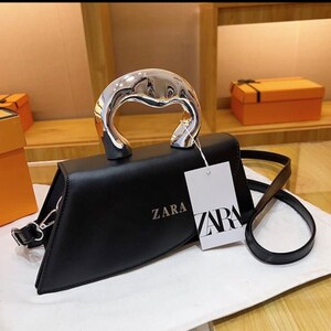 Zara, Bags, Zara Animal Embossed Crossbody Box Bag
