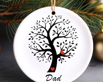 Cardinal Loved One Ornament | Loss Christmas Tree Ornament | Personalized Family Gift | Grandparent  Parent Ornament | Memorial Ornament