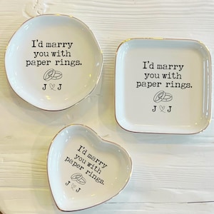 DIY Gift Ideas With The Cricut: Personalized Marble Ring Dishes