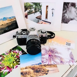 Schreibwaren 6er Set, Schwarz + Weiß Wasser Fotografie, flach matt Karte 10 X 15,5 mit Umschlägen