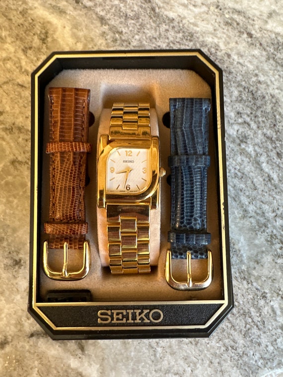 Vintage seiko watch with - Gem