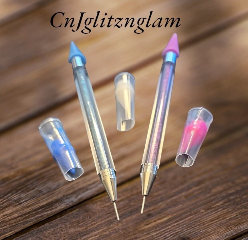 Rhinestone Wax Pen & Replacement Wax Tips, Great for Nail Art, Tumblers,  Pens, and Other Crafts 
