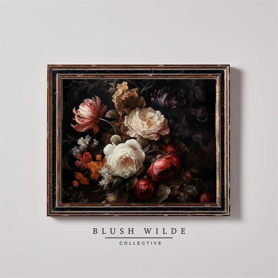 vintage-floral-oil-painting-moody-19th-century-art-printable-digital