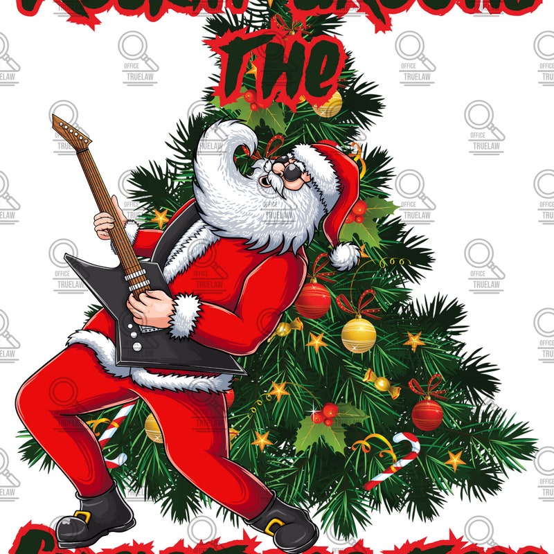 Embroidery Design Rocker Santa Fun Size Boys - Etsy