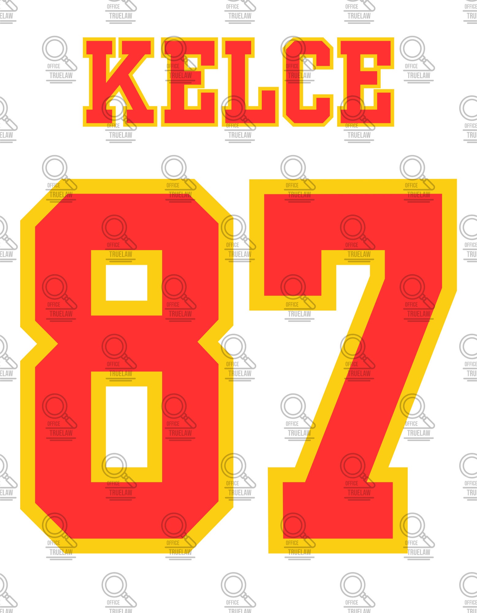 Travis Kelce Taylor Swift Png, Jersey 87, 89, Loving Him Was Red Png