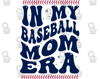 En mi era de mamá de béisbol PNG, mamá de béisbol png, png de deportes, png de jugador de béisbol, png de baller, sublimación de béisbol, en mi era png, mamá de deportes