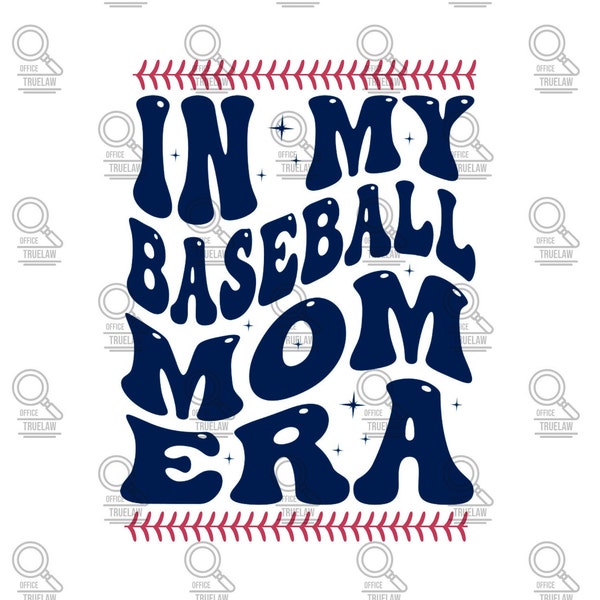 In my baseball mom era PNG, baseball mom png, sports png, baseball player png, baller png, baseball sublimation, in my era png, sports mom