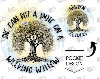 Weeping Willow png, Warren Zeiders png, Country Music png, lyrics png, digital download, Warren Zeiders sublimation, country sublimation