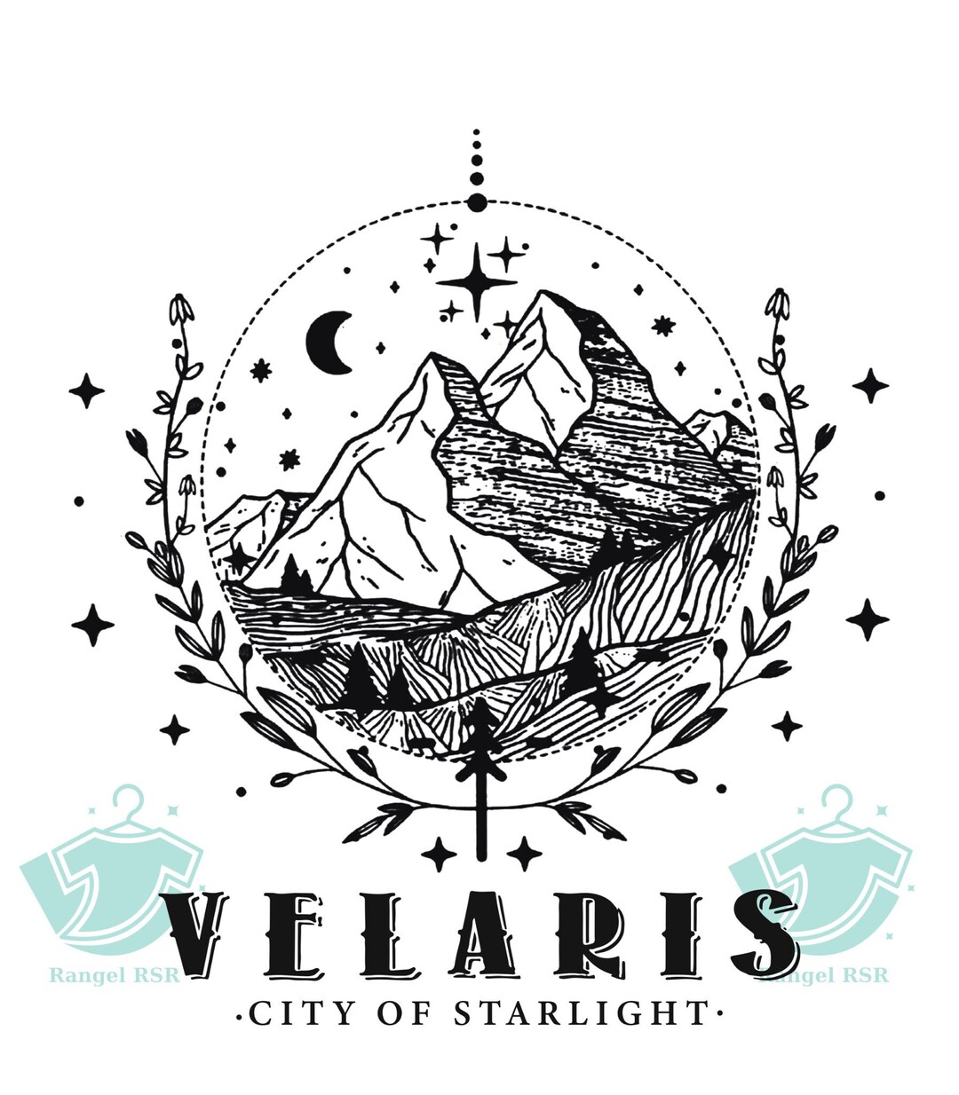 Velaris city of starlight png the night court png sarah j etsy