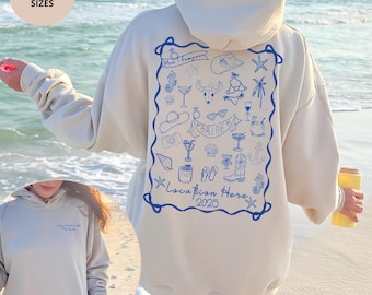 Beach Bachelorette Party Sweatshirt, Last Toast on the Coast Hoodie, Custom Coastal Cowgirl Bridal Gift Country Club Girls Trip Bridal Favor