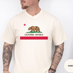 California Bear T Shirt - Etsy