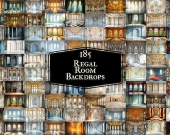 185 Regal Room Backdrops, Photography, Photoshop, Portrait Backgrounds, Weddings Backdrops, Maternity Backgrounds, Luxury, Architecture
