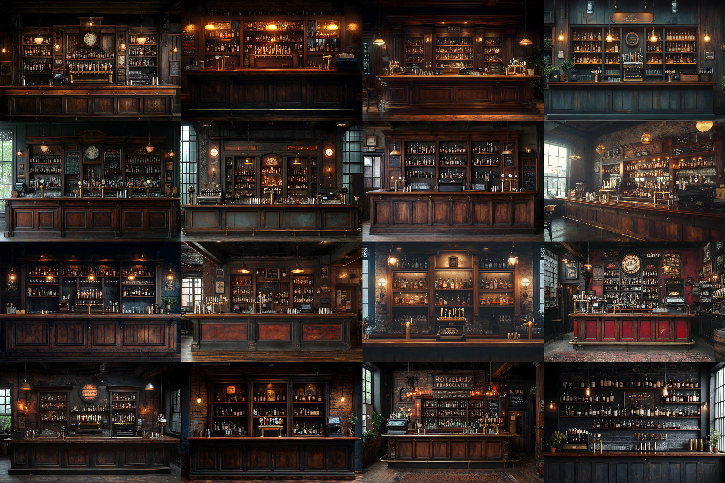 40 Speakeasy Counter Backdrops - Vintage Bar, Moody Ambience, Cocktail ...