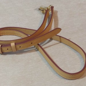Vachetta Leather Crossbody Strap for Bags Bandoliere