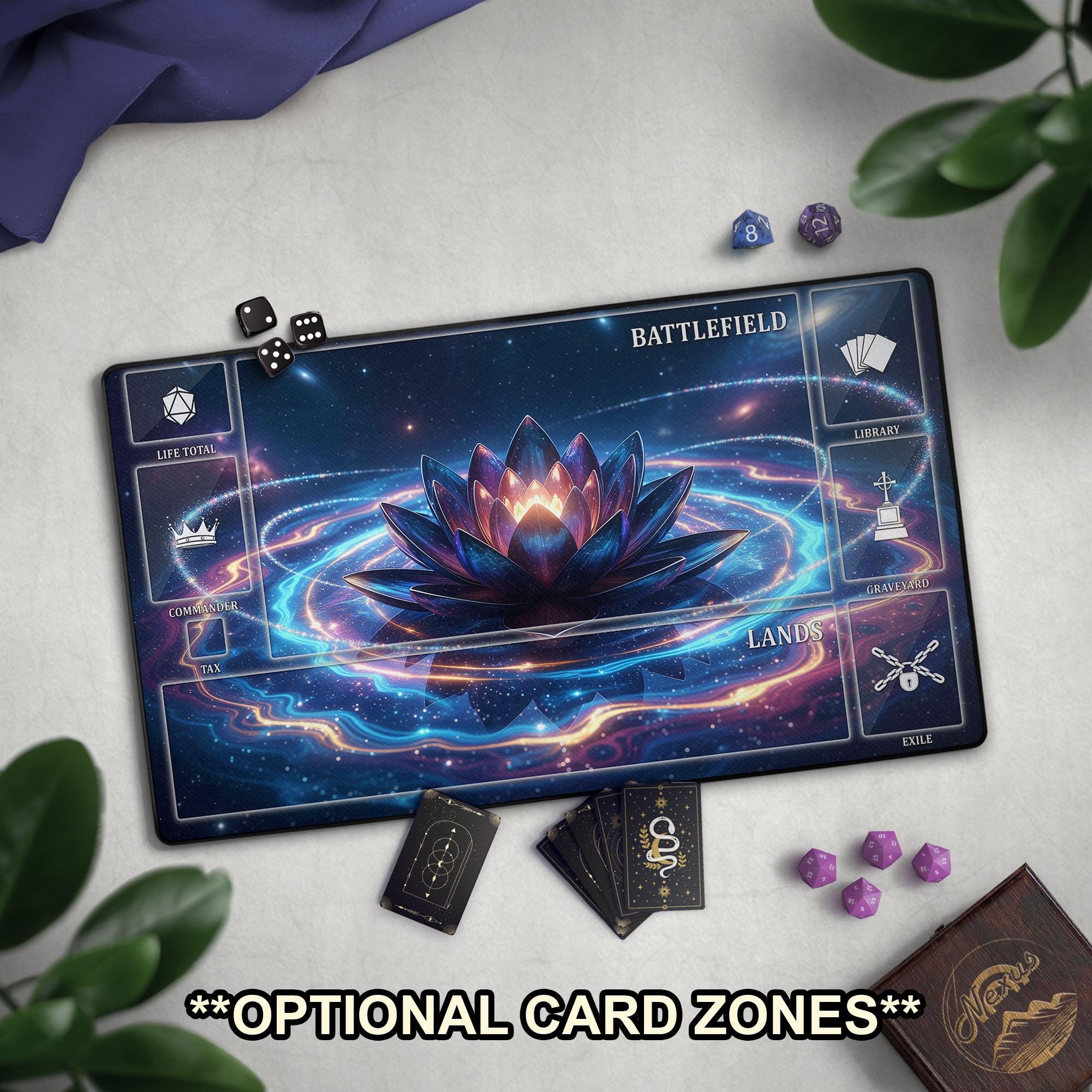 Mtg playmat black lotus - Etsy 日本
