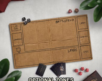 メデューサモン プレイマット - 14x24 デジモンカードゲーム DCG