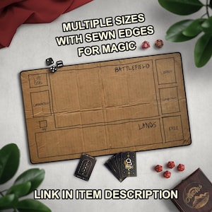 Homeless Man's TCG Playmat, Funny Play Mat With Optional Zones, 14" x 24" Neoprene Game Mat, Cardboard Design, Multiple TCG Zones Available image 19