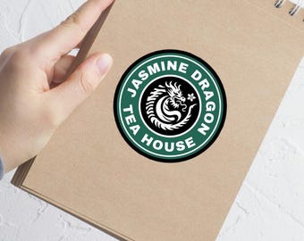Jasmine Dragon Tea House Sticker