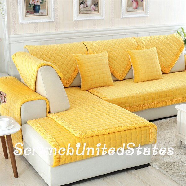 Couch Slipcover Etsy