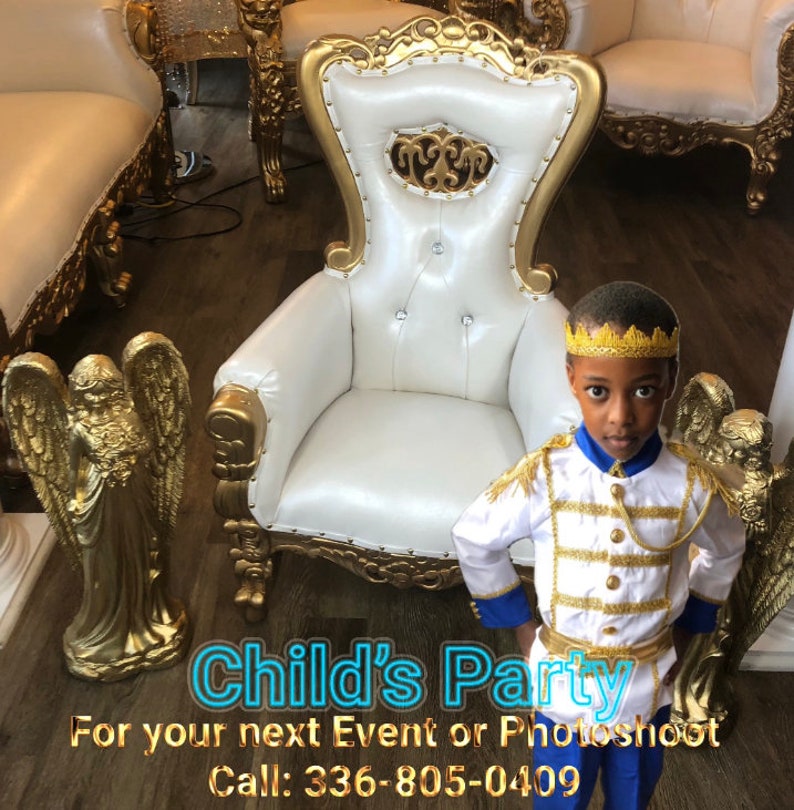 Throne Chair RENTAL for Greensboro Kernersville Etsy