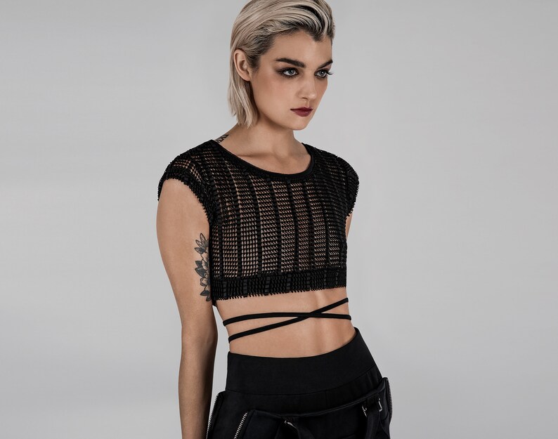 Lace Crop Top image 1