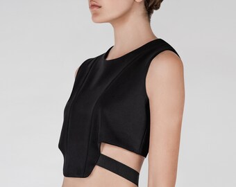 Sleeveless Crop Top