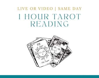 60 Min Tarot | Love, Career, Finance, or General Reading | Tarot Reading
