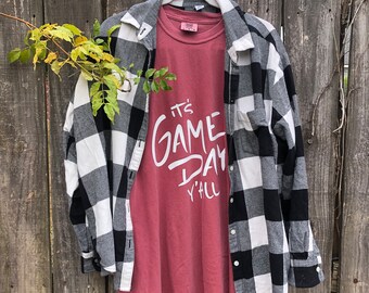 Es el día del partido, camiseta de vinilo, camiseta de vinilo personalizada, camiseta personalizada, camiseta personalizada, camisetas de vinilo, camisetas, camiseta deportiva, universidad, Gameday