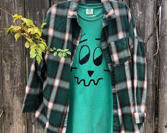 Linda cara de Frankenstein, camiseta de vinilo, camiseta de vinilo personalizada, idea de Halloween, camiseta navideña, camisa personalizada, camiseta personalizada, camisa de vinilo, camiseta