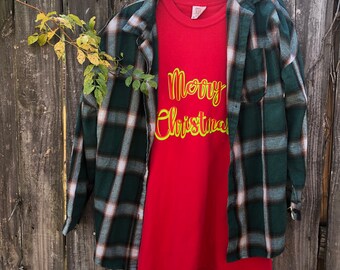 Feliz Navidad, camiseta de vinilo, camiseta de vinilo personalizada, idea de Navidad, camiseta navideña, camisa personalizada, camiseta personalizada, camisas de vinilo, camisetas