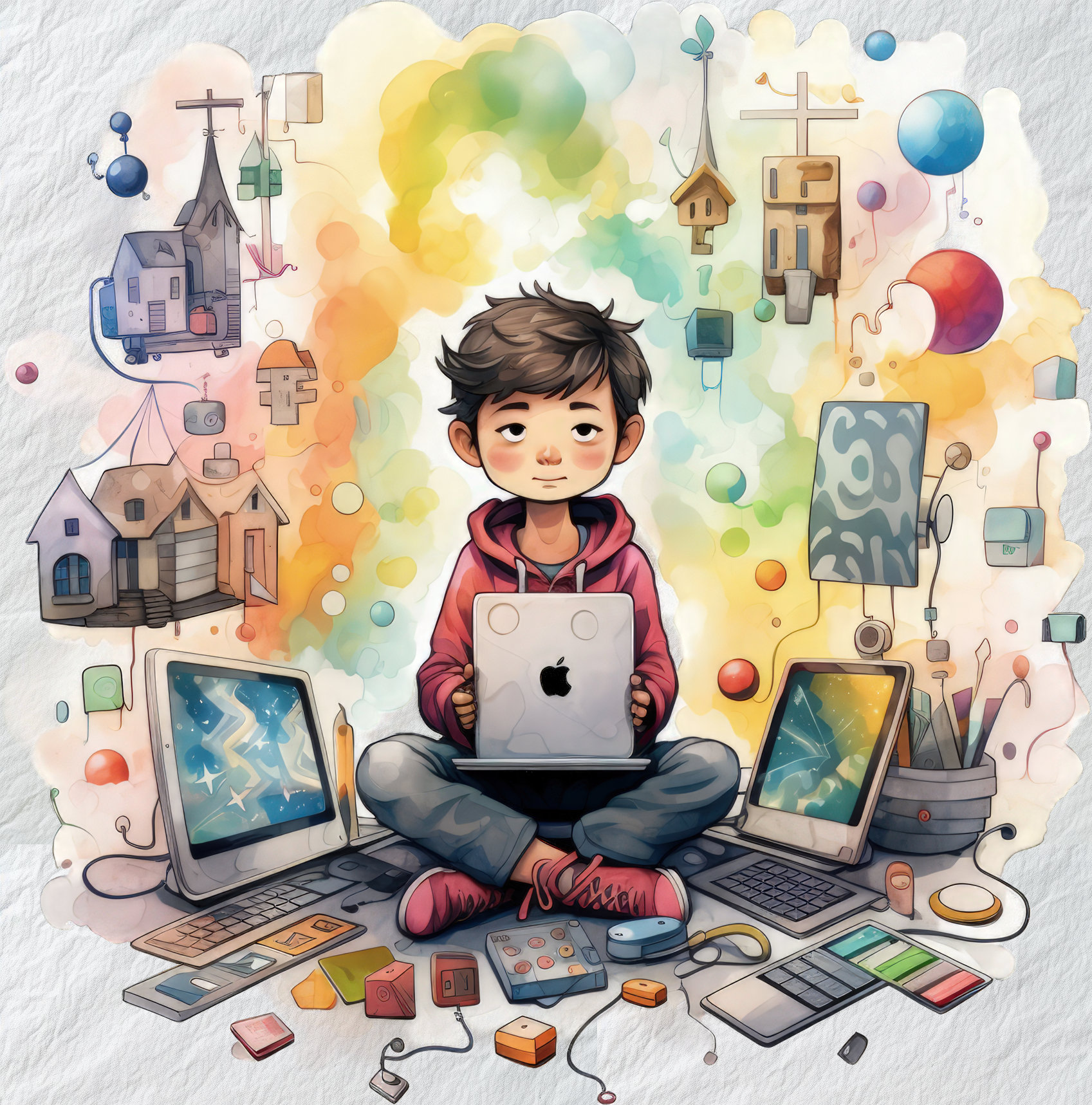 Emerging Tech Whiz App Coding Clipart,app Coding Image, Emerging Tech ...