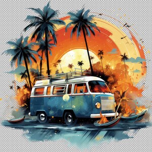Beach Bonfire Party Clipart, Beach Bonfire Party Image, Fun Seashore Event Art, Beach Fire Silhouette, Art mural pour chambre d’homme, Impressions Jpg