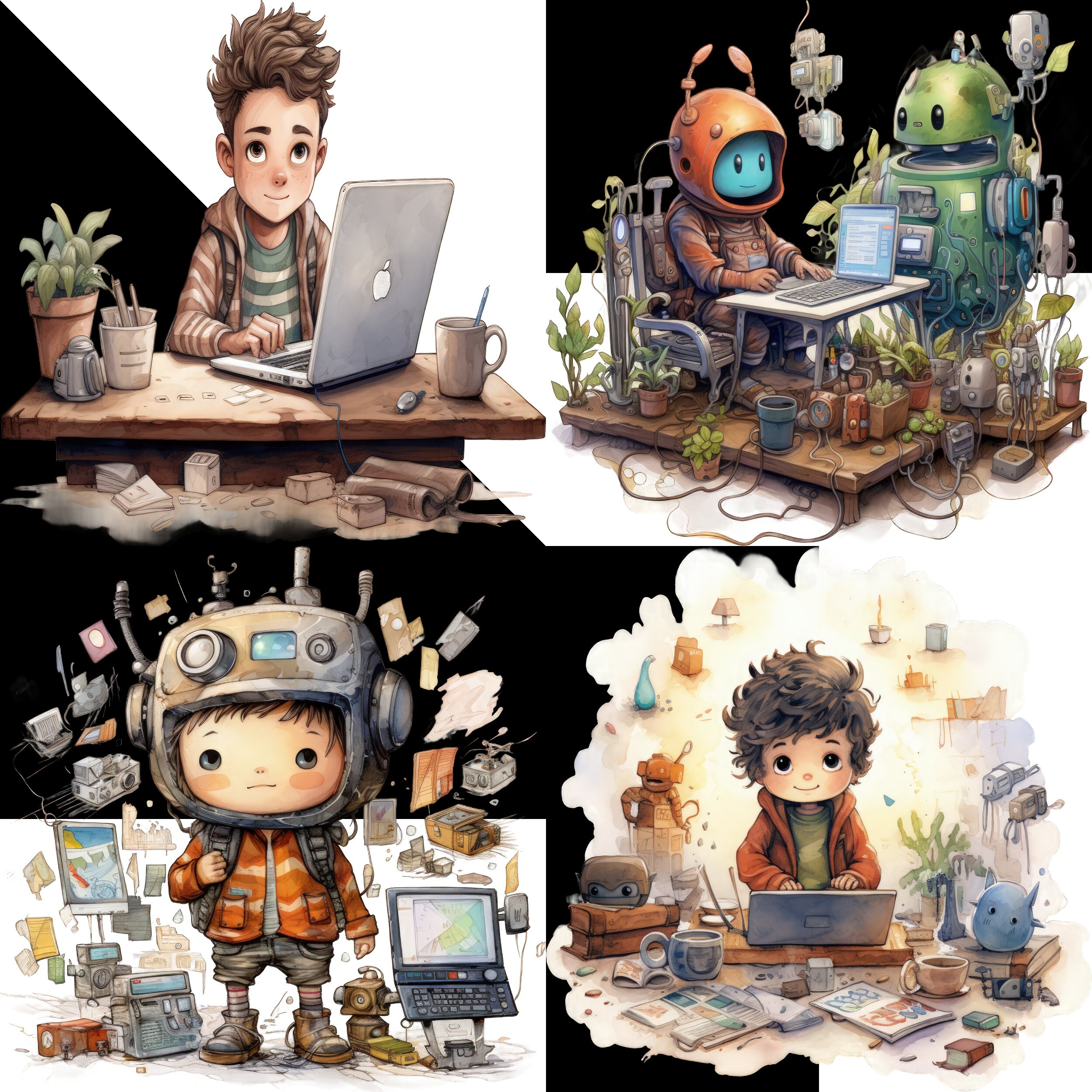 Emerging Tech Whiz App Coding Clipart,app Coding Image, Emerging Tech ...