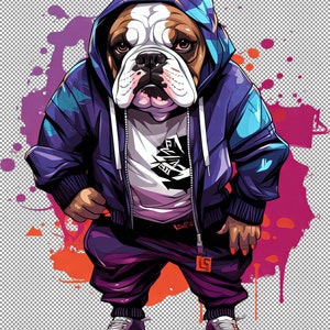 Imágenes Prediseñadas de Bulldog urbano, arte del perro de la ciudad, silueta de Bulldog, Bulldog en la jungla urbana, diseños para tarjetas de visita, imágenes prediseñadas para un jardinero,Png